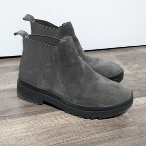 Eileen Fisher Finn Chelsea Suede Boot